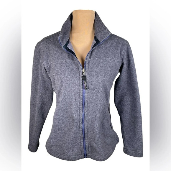 Patagonia Synchilla Full Zip Jacket‎ Women’s Size Small Gray Fleece Made in USA - Picture 1 of 8
